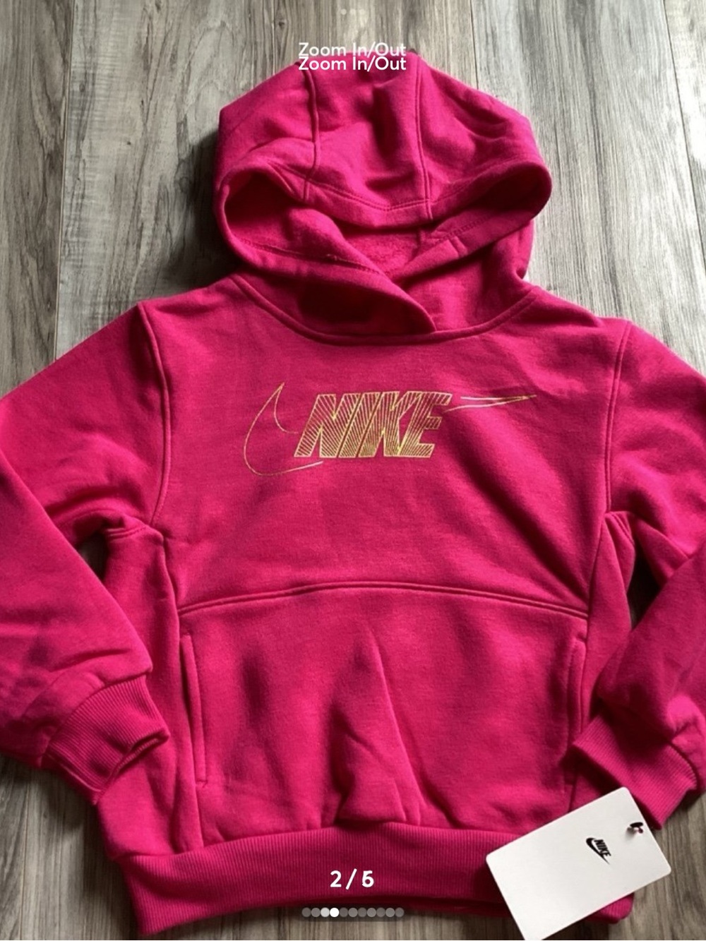 Nike Girls Hoodie & leggings outfit size 5(NWT) ~PRICE IS FIRM, NO OFFERS~ - Picture 2 of 5